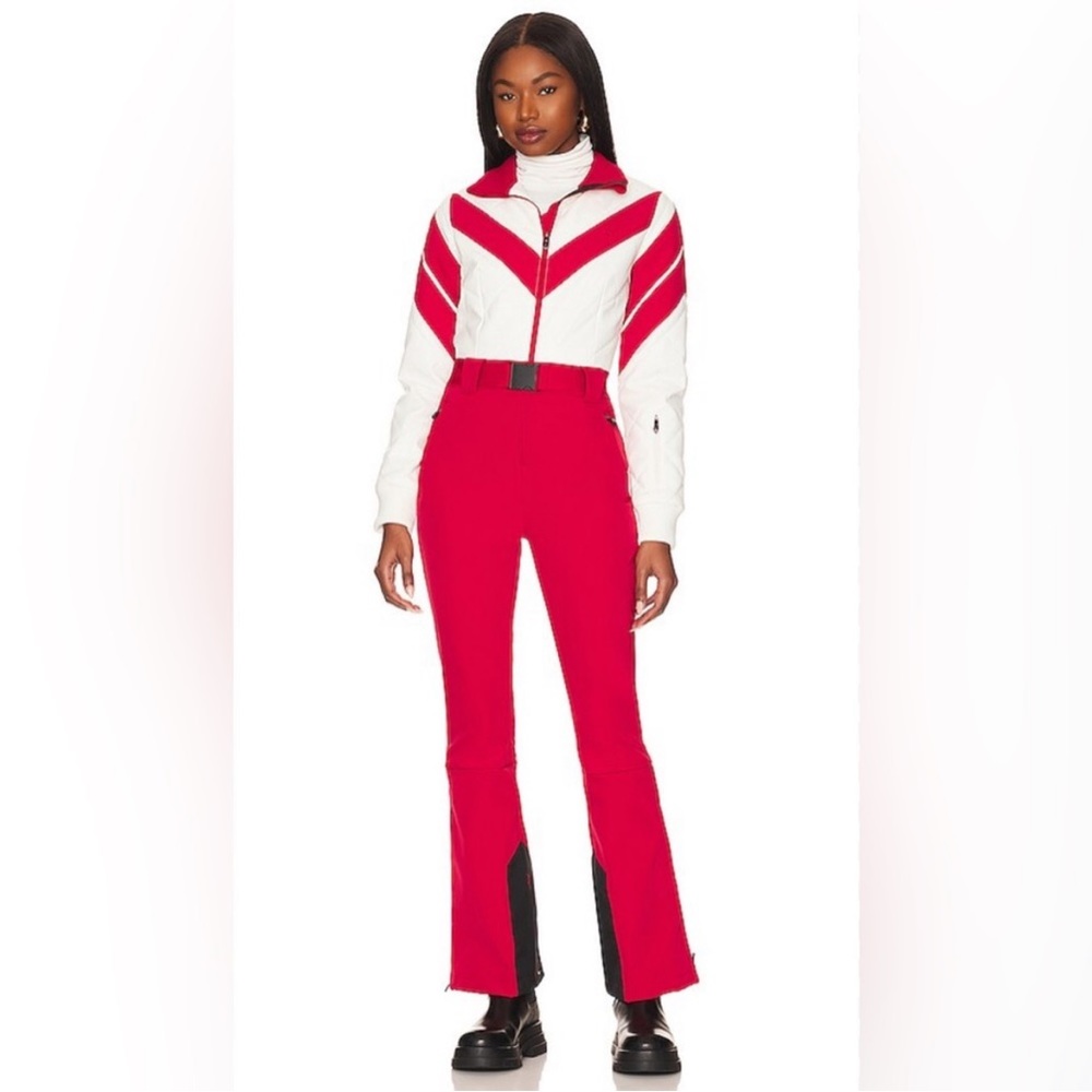 Perfect Moment Frost Jumpsuit in Red